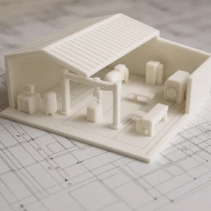 3d Modell Werkshalle