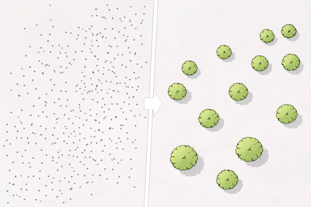 Messdaten in BricsCAD