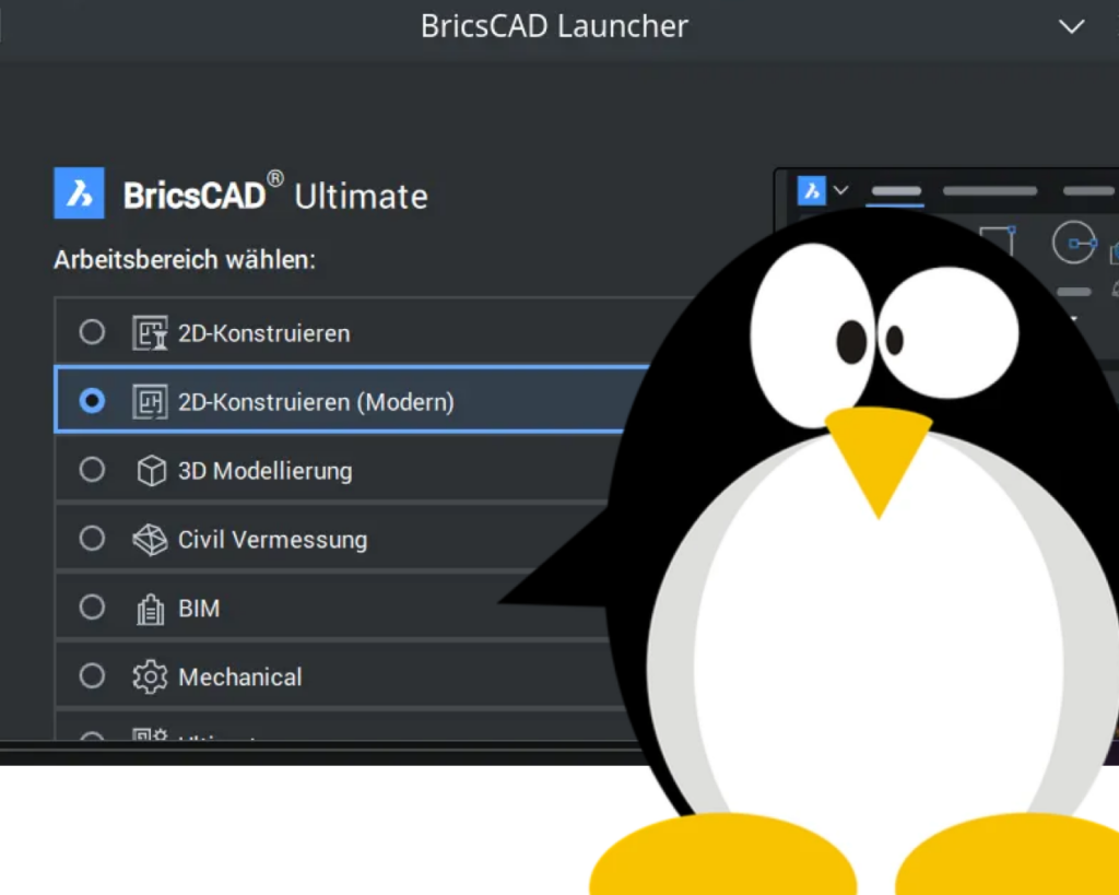 BricsCAD unter Linux auf 4K- und 8K-Monitoren lesbar skalieren