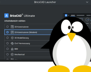 BricsCAD unter Linux auf 4K- und 8K-Monitoren lesbar skalieren