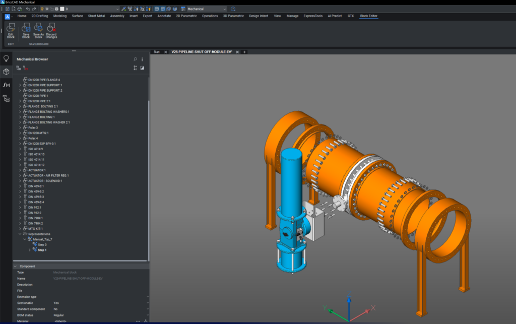 BricsCAD Mechanical